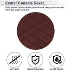 Center Console Cover 1 Pc Wine Red for BMW X3 (2018 - 2024)