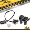 2X Camshaft & Crankshaft Position Sensors for Mitsubishi Lancer (2008)