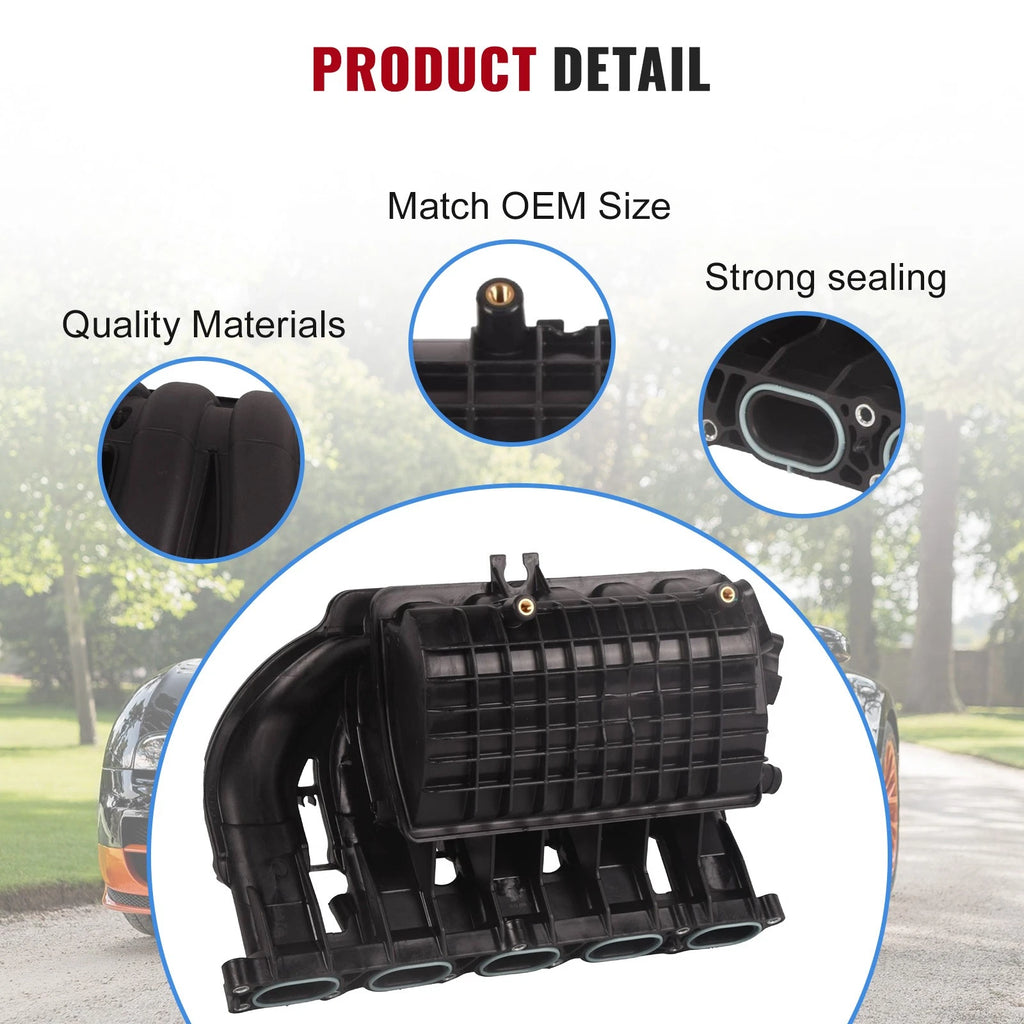Intake Manifold for VW Jetta Beetle Passat Golf Rabbit 2.5L (2005-2014)
