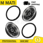2PCS Front Brake Drum & Seals for Kawasaki KAF620 Mule (3000–4010)