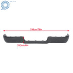 Rear Step Bumper Face Bar for RAM 2500 3500 (2019-2024) Black