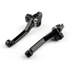 Pivot Brake Clutch Levers for Honda CRF250R CRF450R (2007–2014) Black