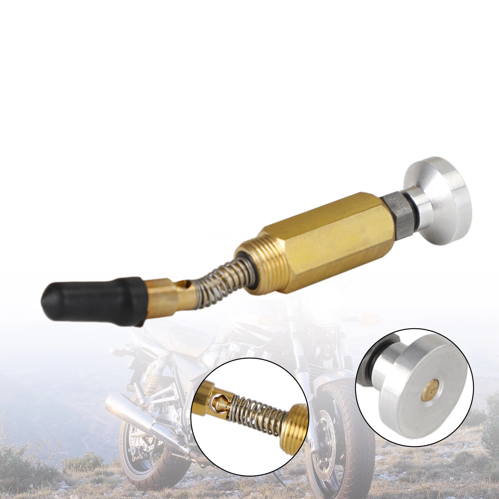 Carburetor Cable Eliminator Throttle Valve for Kawasaki KLR KLF 650 KLR250S