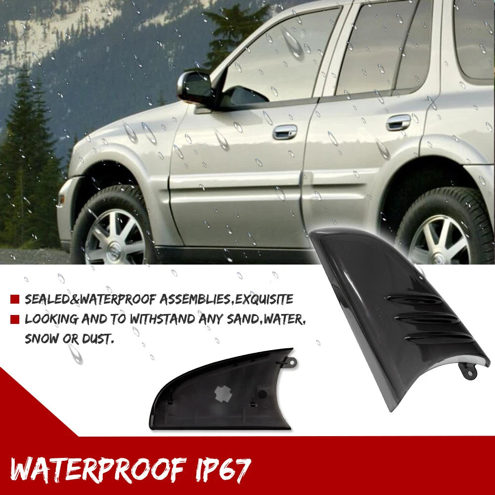 Smoked Lens Side Mirror Signal Lights for Chevrolet Trailblazer (2002–2009)