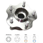 Wheel Hubs for Infiniti G35 (2003–2007) Rear Left & Right with Bearing