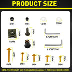Fairing Bolts Kit for Honda CBR600RR CBR1000RR (2003–2023)