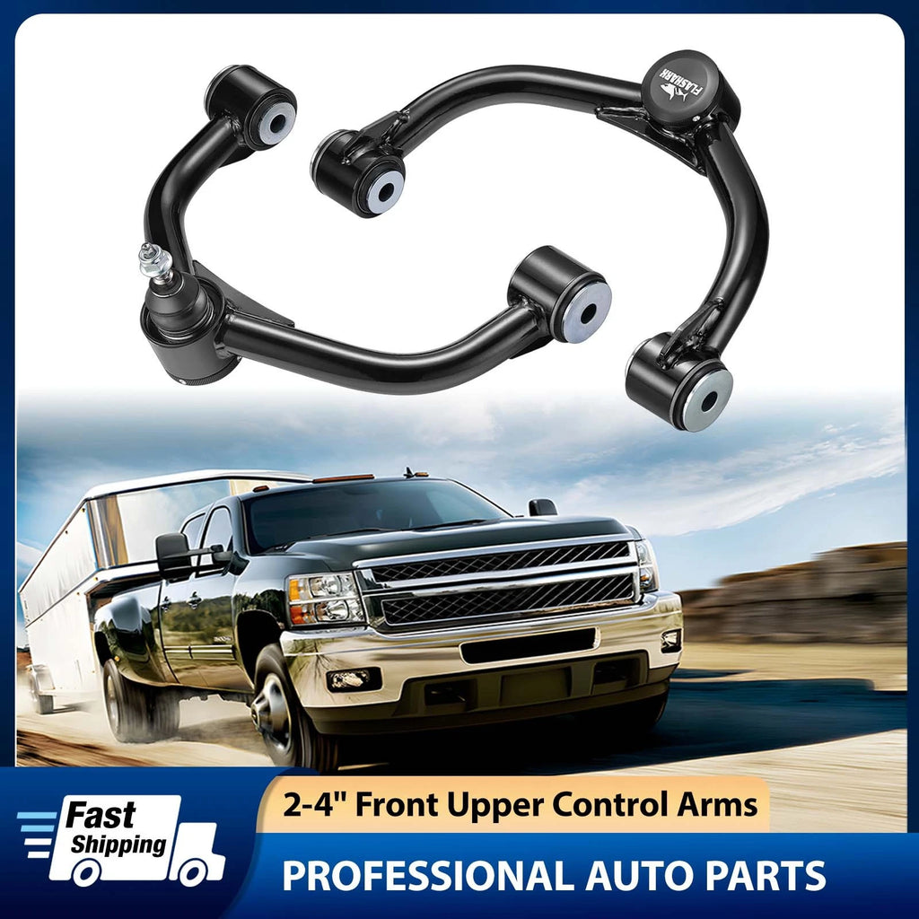 Set of 2 Front Upper Control Arms for Silverado GMC Sierra 2500HD 3500HD (2011–2022)