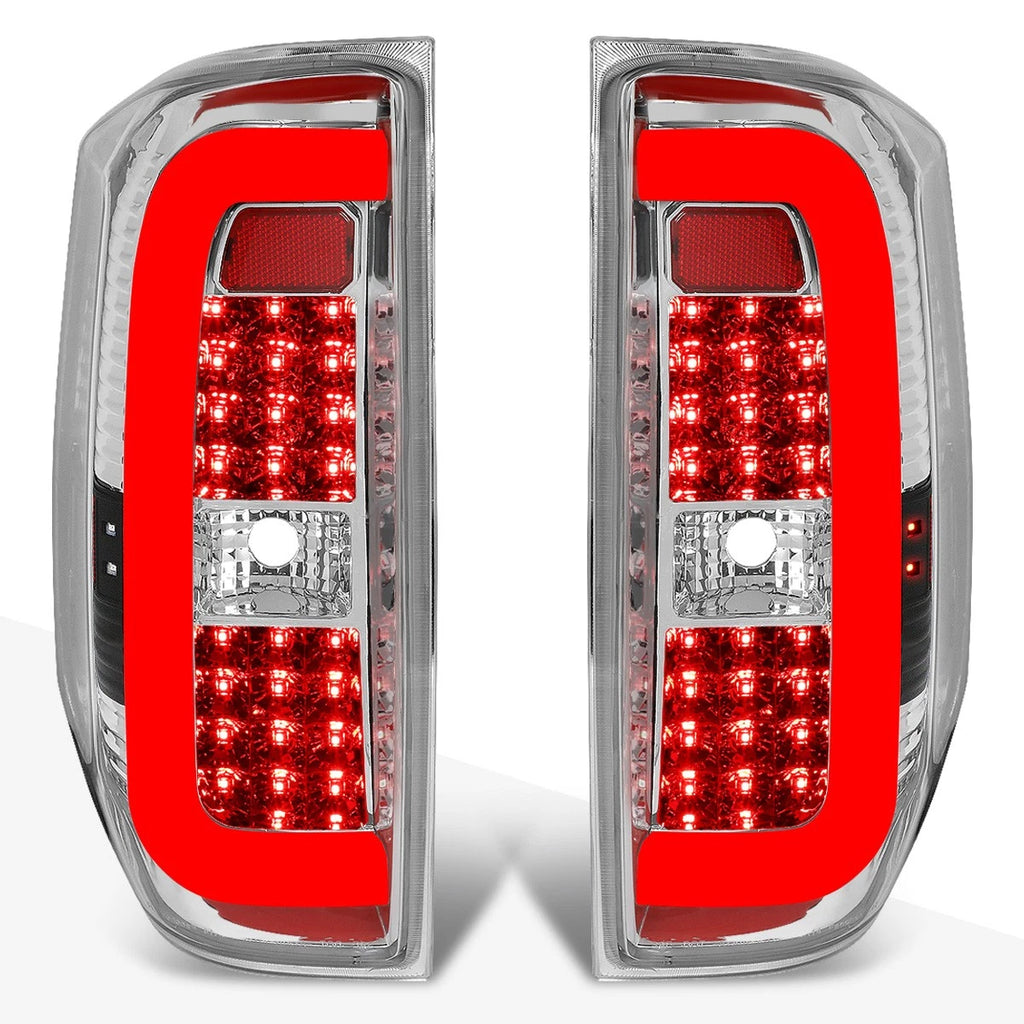 3D LED Tube Bar Tail Light for Tundra (2014–2021) - Chrome