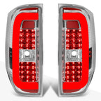 3D LED Tube Bar Tail Light for Tundra (2014–2021) - Chrome