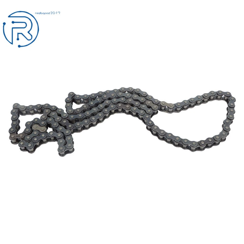 10 Feet Carbon Steel Roller Chain with 1 Connector for Various Applications