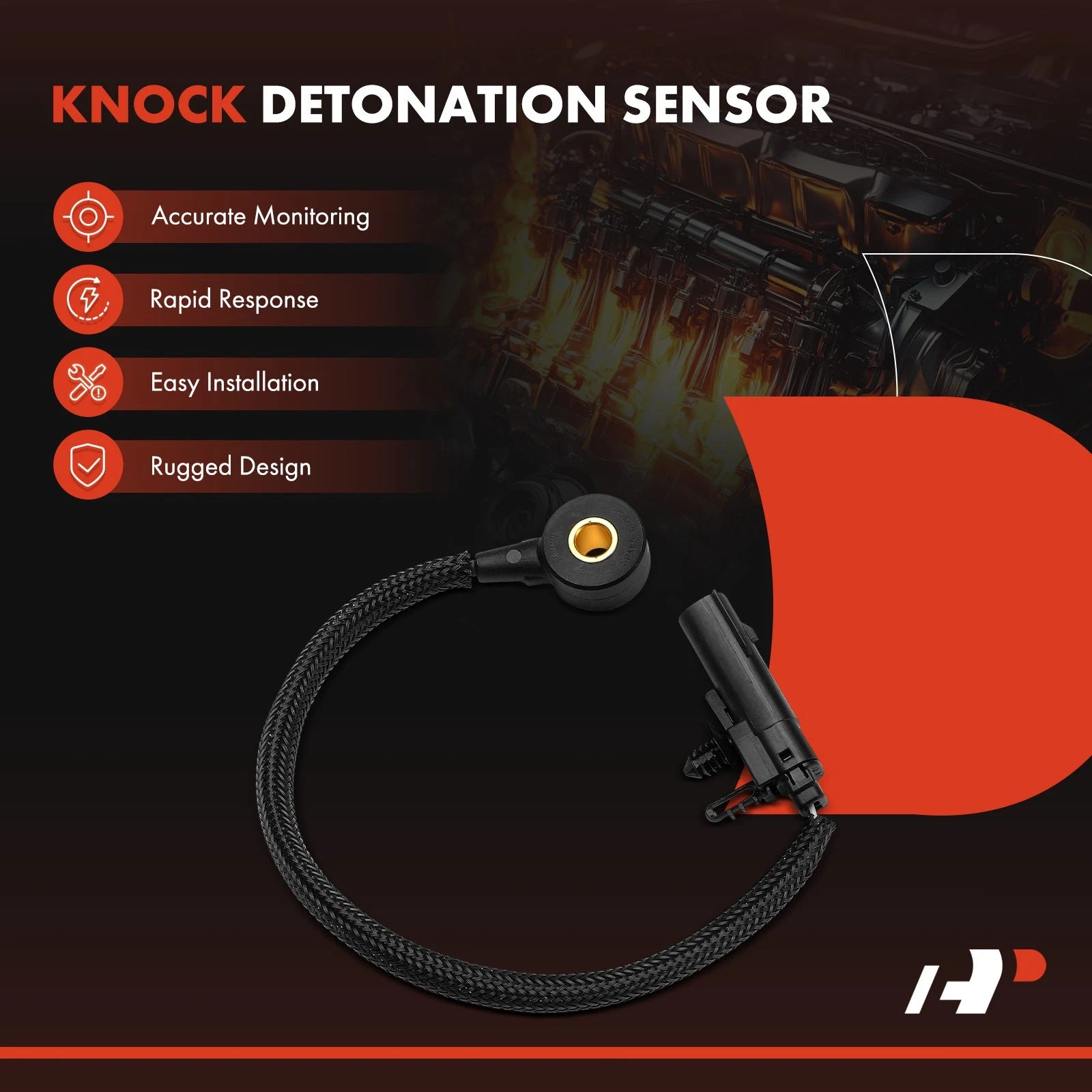 Knock Sensor for GMC Acadia (2020–2023) Cadillac XT5 Buick Chevy