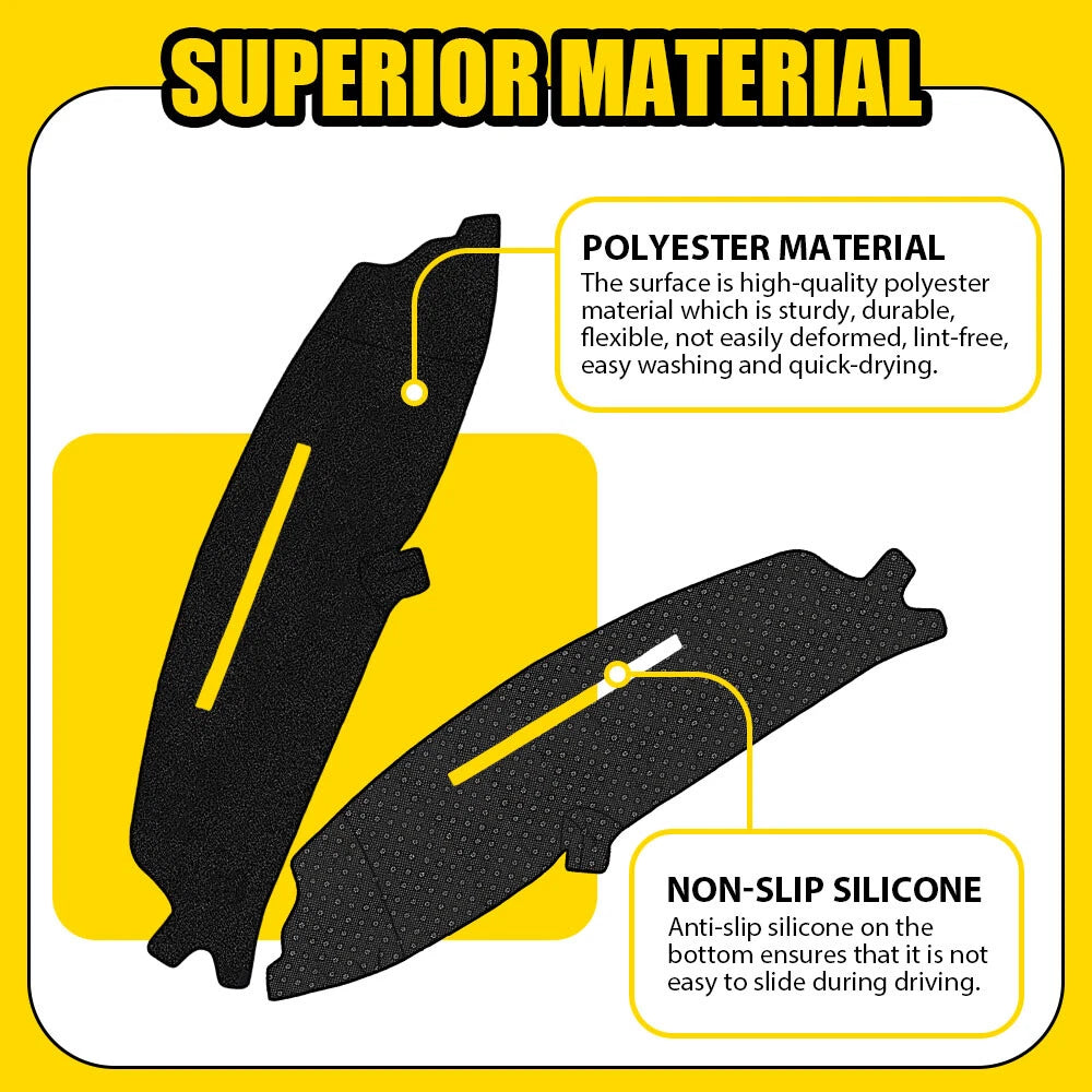 Dashmat Dashboard Cover for Chevy Silverado C1500 C2500 C3500 (1997–1998)