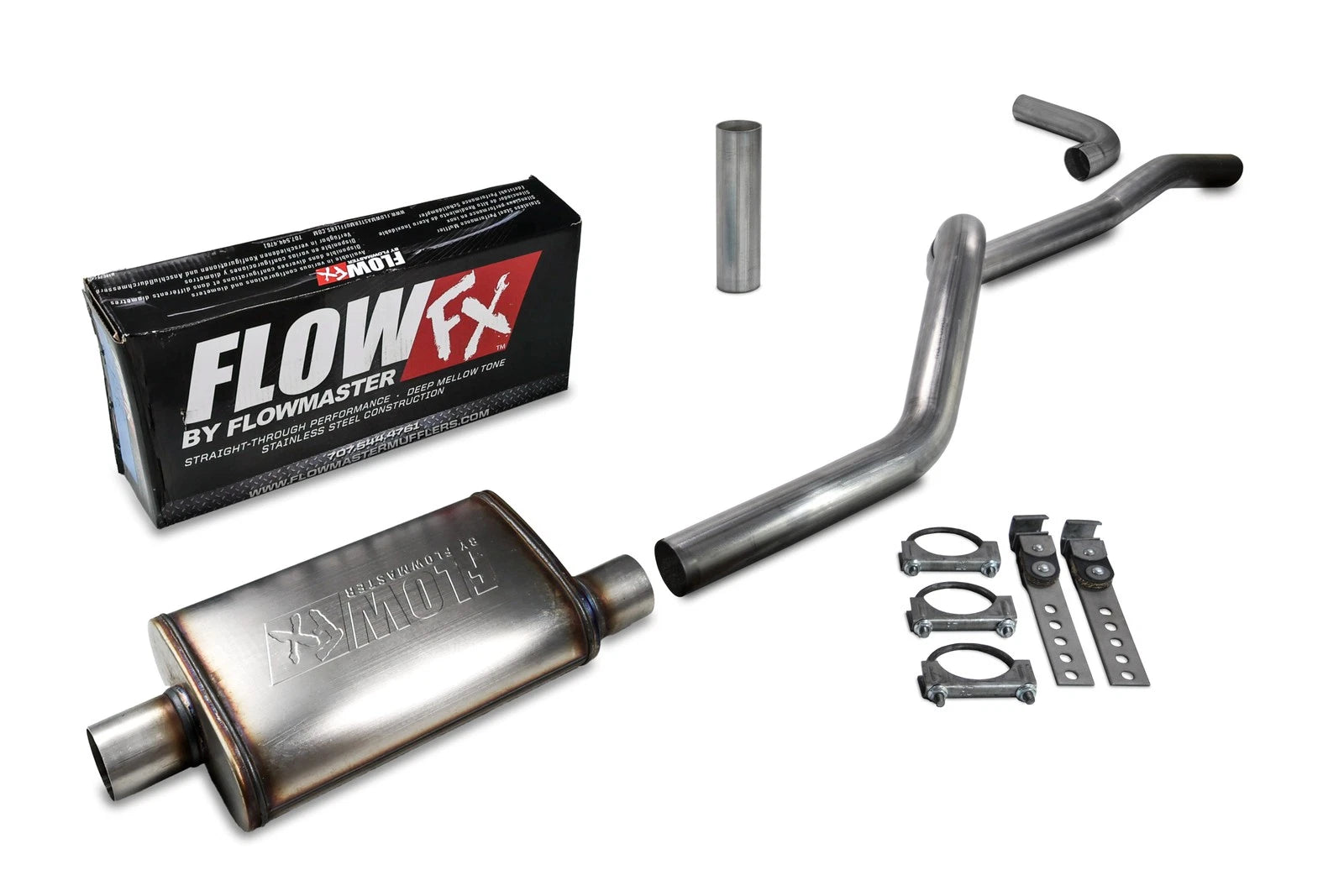 2.5" Aluminized Exhaust Kit for Jeep Cherokee XJ 4.0L (1984–2001) Flowmaster FlowFX