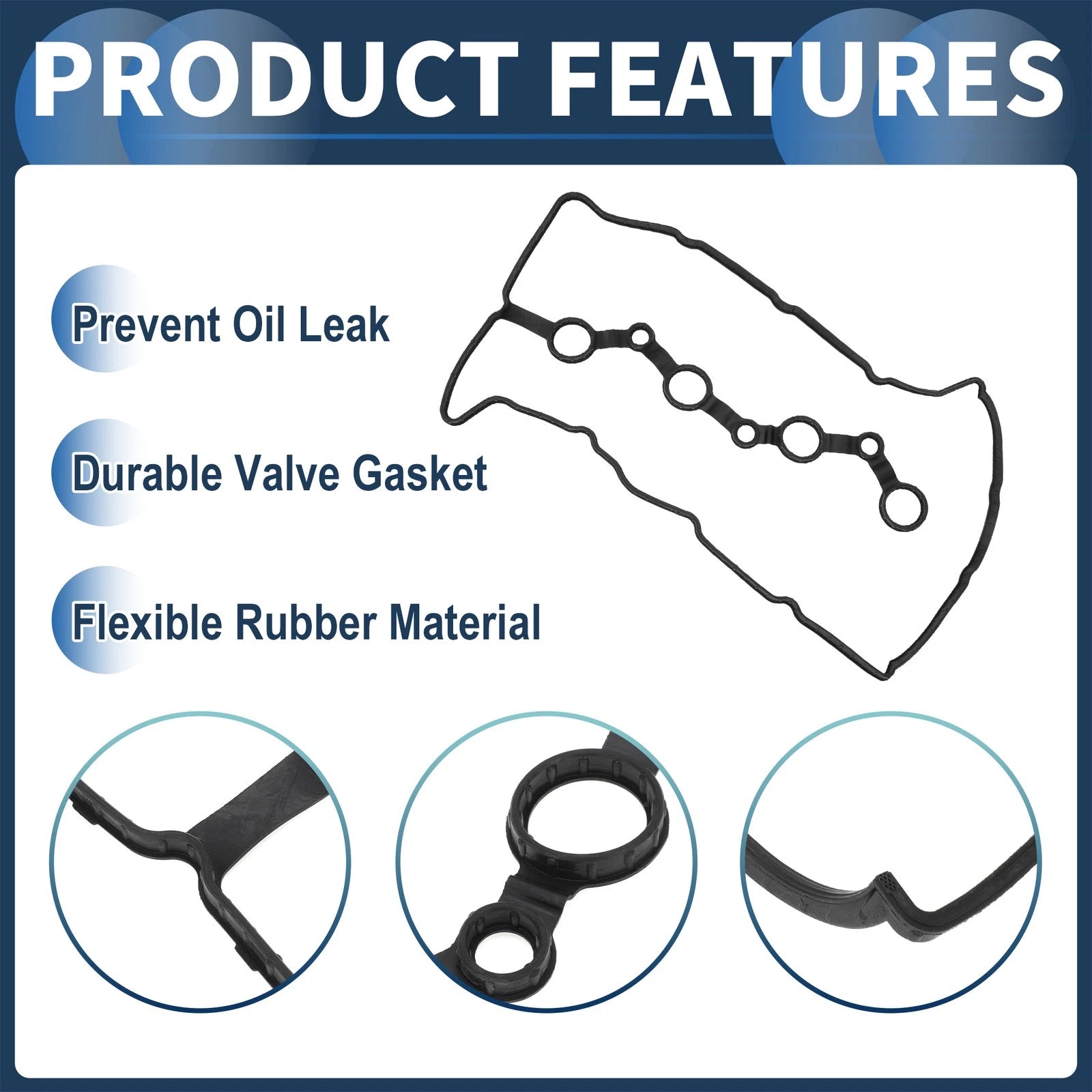 Valve Cover Gasket No. 224412GGA1 for Hyundai Sonata (2014–2018)
