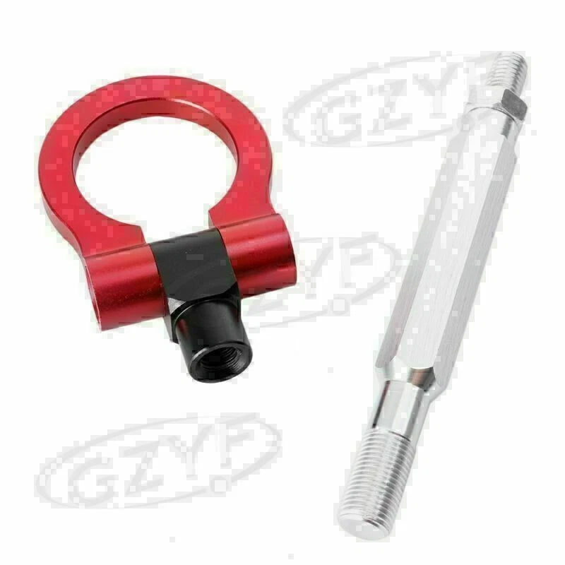 Tow Hook Ring Set of 2 Red for Scion FR-S & Subaru BR-Z (2012–2014)