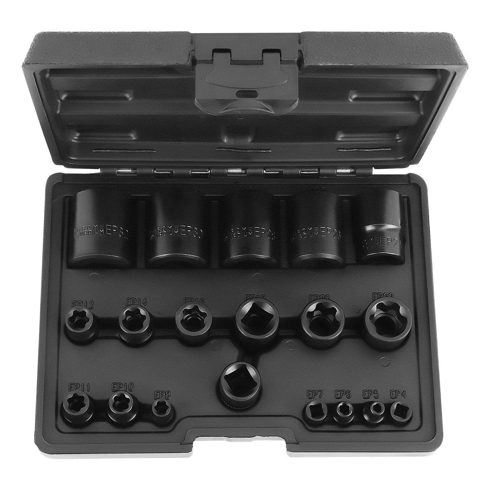Socket Set for Ford Truck Bed Bolt Removal (Professional, Chrome Vanadium)