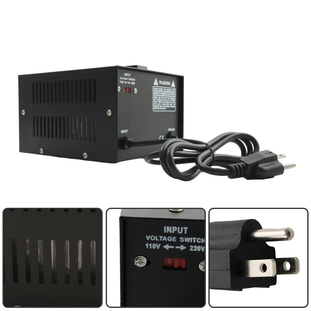 1000 Watt Voltage Converter Transformer for Various Models