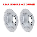 Brake Pads and Rotors Kit for Ford Focus (2012-2018)