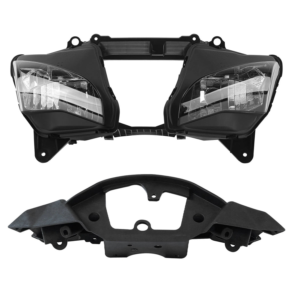 Front Headlight Upper Fairing Stay Bracket for Kawasaki Ninja ZX10R (2016–2020)