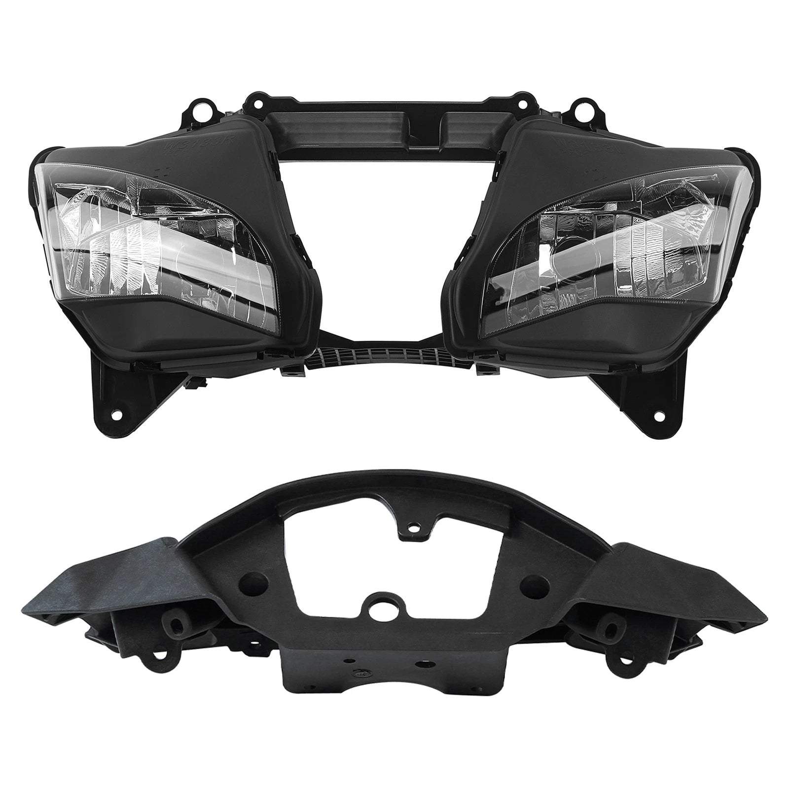 Front Headlight Upper Fairing Stay Bracket for Kawasaki Ninja ZX10R (2016–2020)