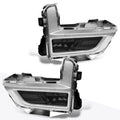 Smoked Lens Fog Lights + Silver Bezel + Switch for Nissan Rogue (2017–2018)