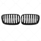 Front Bumper Kidney Grille for BMW X5 E70, X6 E71 (2007–2013)