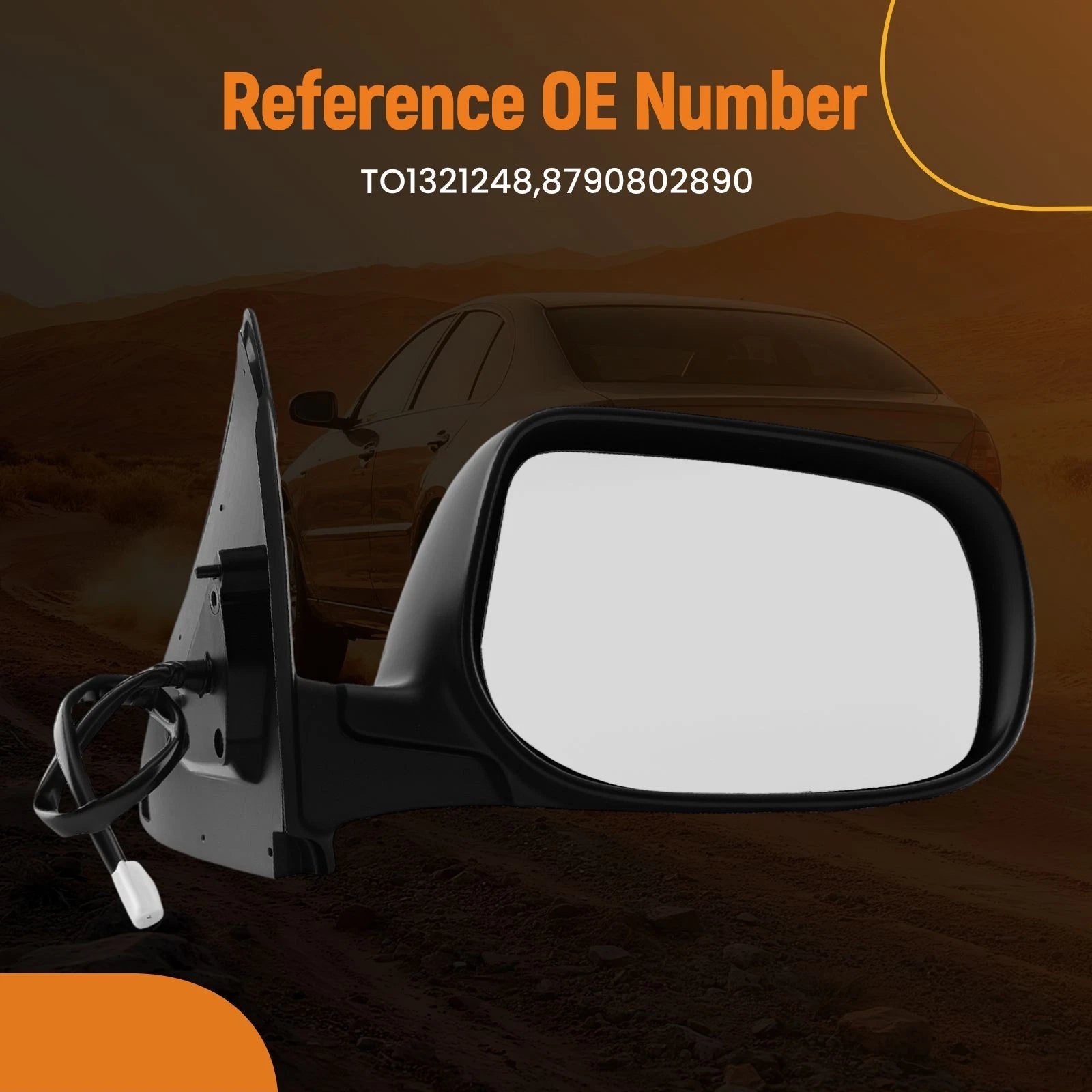 Right Power Mirror for Toyota Matrix (2009–2013) 8790802890