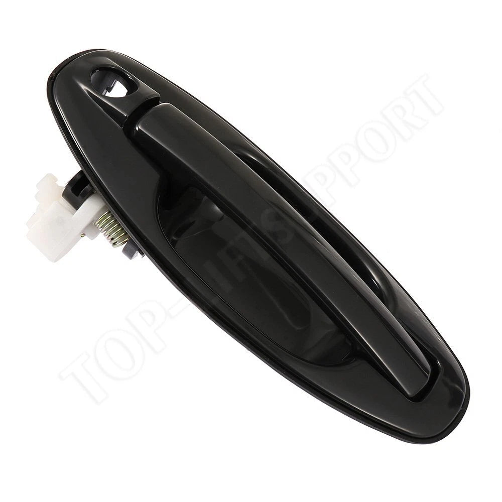 Set of 4 Black Door Handles for Hyundai Santa Fe (2001–2006)