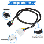 Set of 1 Trailer Towing Wiring Harness for Dodge Ram 1500 (2009–2014) 724117188092