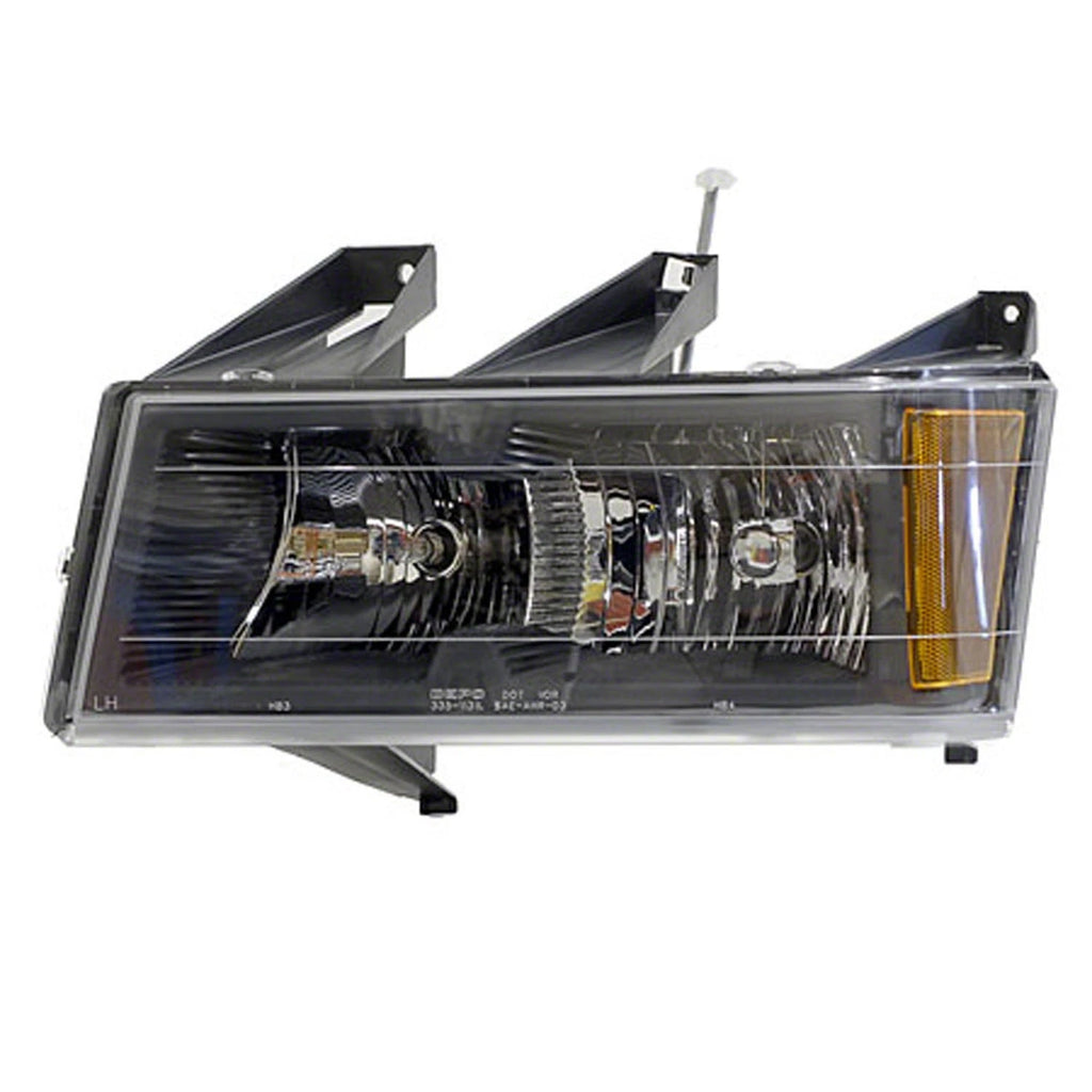 Replacement Driver Side Head Light Assembly w/Black Bezel (See Compatible Chart)