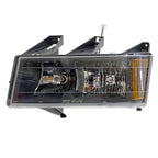 Replacement Driver Side Head Light Assembly w/Black Bezel (See Compatible Chart)