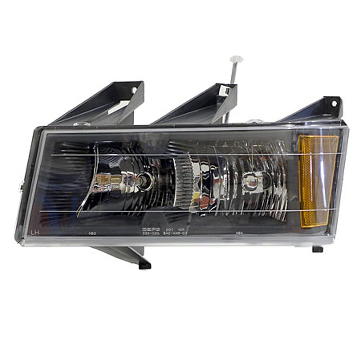 Replacement Driver Side Head Light Assembly w/Black Bezel (See Compatible Chart)
