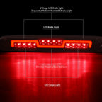 Sequential LED Third Brake Lamp Tail Light for Silverado Sierra (2007–2014)