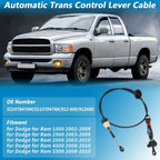 Auto Trans Gear Shift Cable for Dodge Ram 1500 2500 3500 4500 (2010–2018)