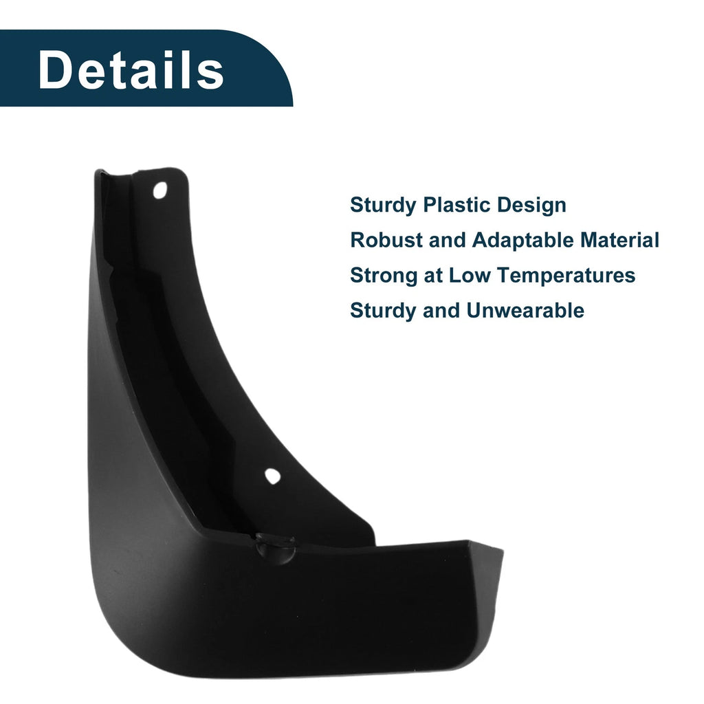 Set of 2 Mud Flaps Splash Guards for Volkswagen Magotan (2020–2021)