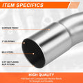 16X Slip-Fit Exhaust Pipes for (3" Mild Steel)