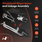 Front Wiper Motor and Linkage Assembly for Toyota Avalon (2000–2004) 3.0L