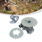 Replacement Oil Pump Gear Kit for MS380 MS381 038 038AV Chainsaw (N/A)