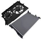 Radiator & Cooling Fan Assembly for Ford Flex 13-19 for Lincoln MKT 3.7L 2019