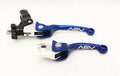ASV F3 Front Brake Clutch Perch Levers Pair Blue for Honda CRF450R (2017–2023)