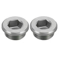 2 x Rear Axle Differential Drain Plugs with O-Rings for BMW F01 F10 F30 F32 G30