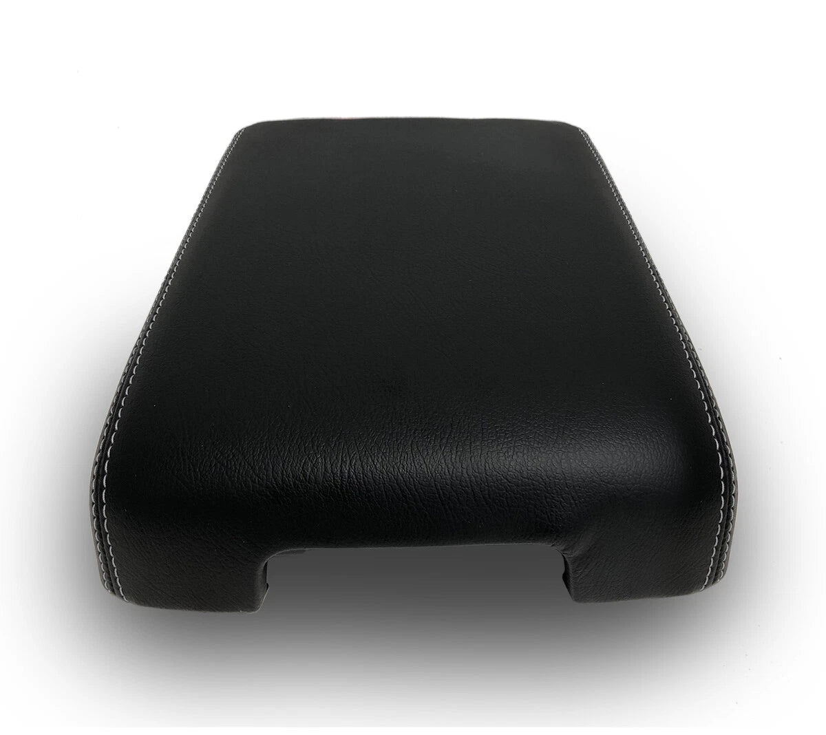 Console Lid Armrest Cover for Infiniti QX60 (2014–2020) Leather Gray Stitch