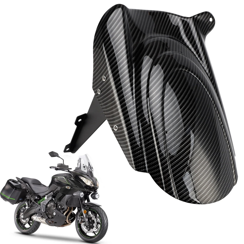 Rear Hugger Fender Mudguard for Kawasaki Versys 650 KLE650 (2015–2025) Carbon
