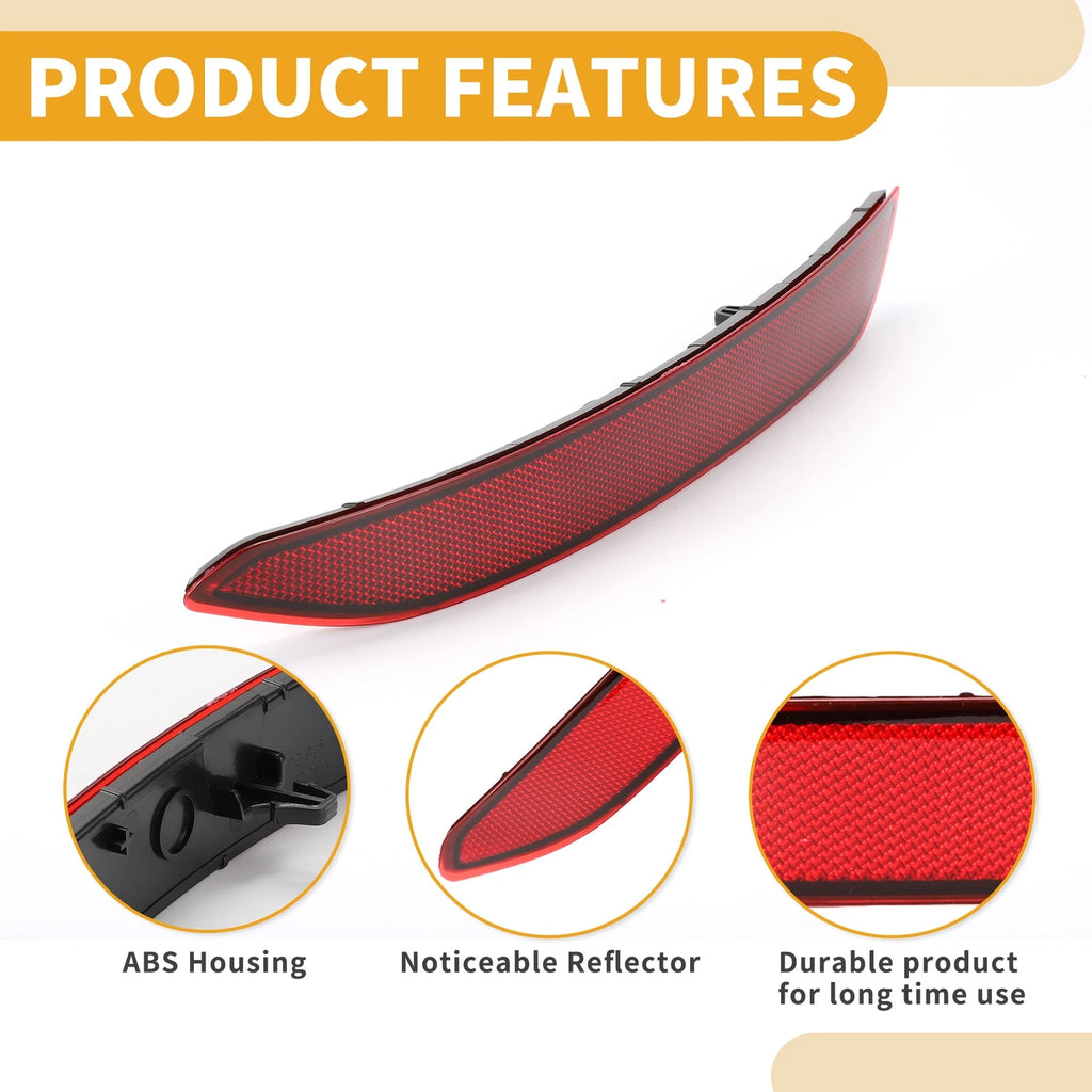 Rear Left Bumper Reflector No. 17A945105 for Volkswagen Jetta (2019–2021)