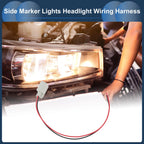 Set of 1 Headlight Wiring Harness Assembly for Chevy Cruze (2011–2019) WPT1204