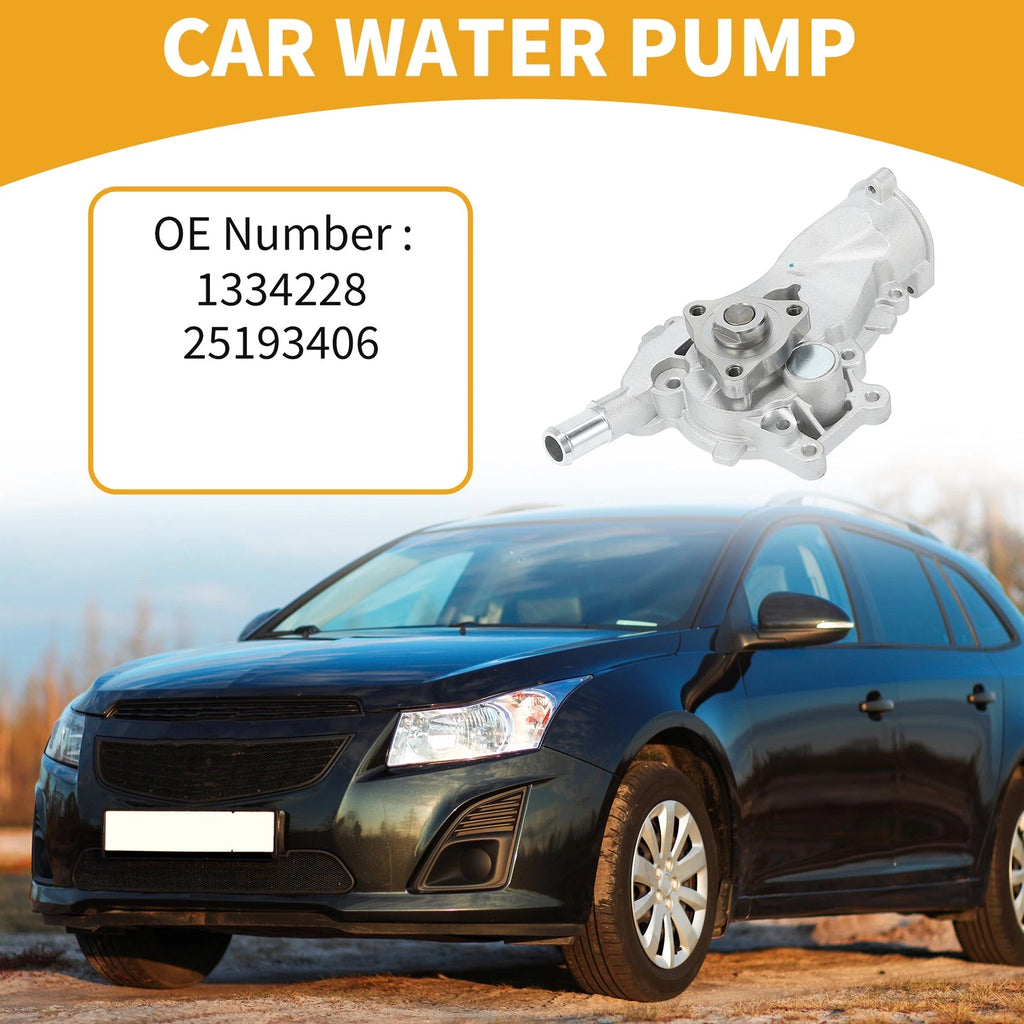 Water Pump for Buick Encore (2013–2021) & Chevrolet Cruze (2011–2016) No. 1334228/25193406