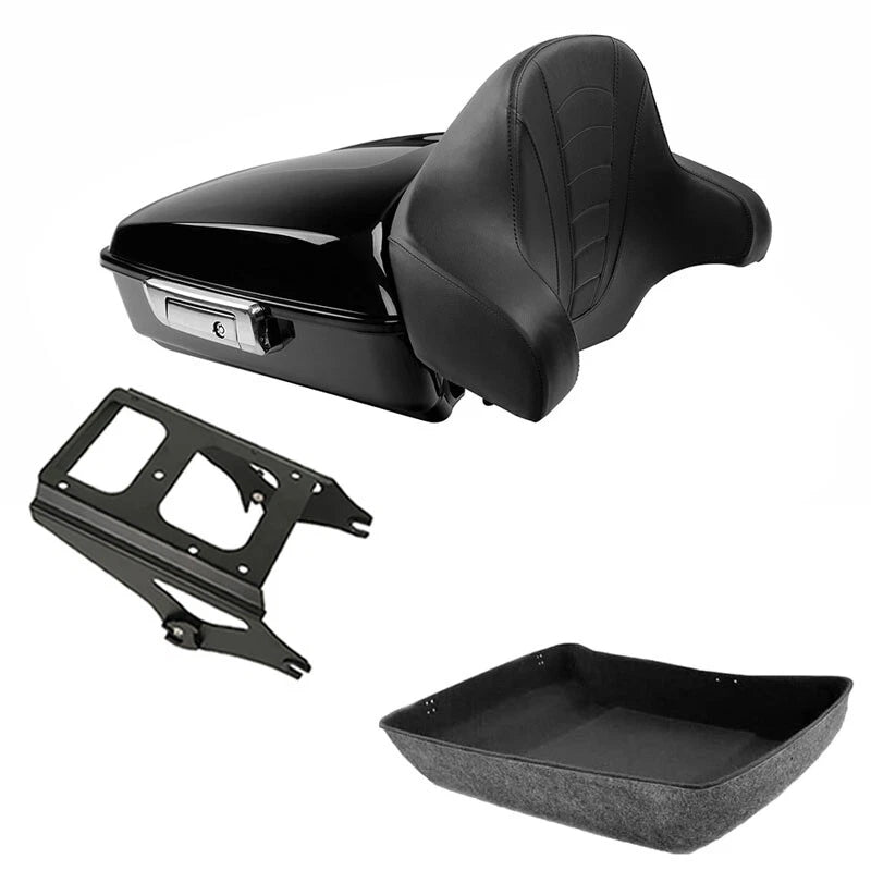 Chopped Trunk Pad Mount for Harley Touring Street Glide (2009–2013)