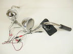 1" Handlebar with Speakers for Harley Sportster XL883 XL1200 Softail Dyna (All Years)