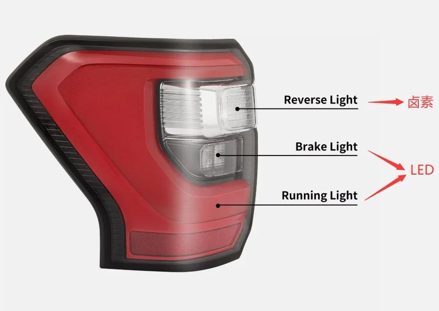 Passenger Side LED Tail Light for Ford Expedition (2018–2021) FO2800272