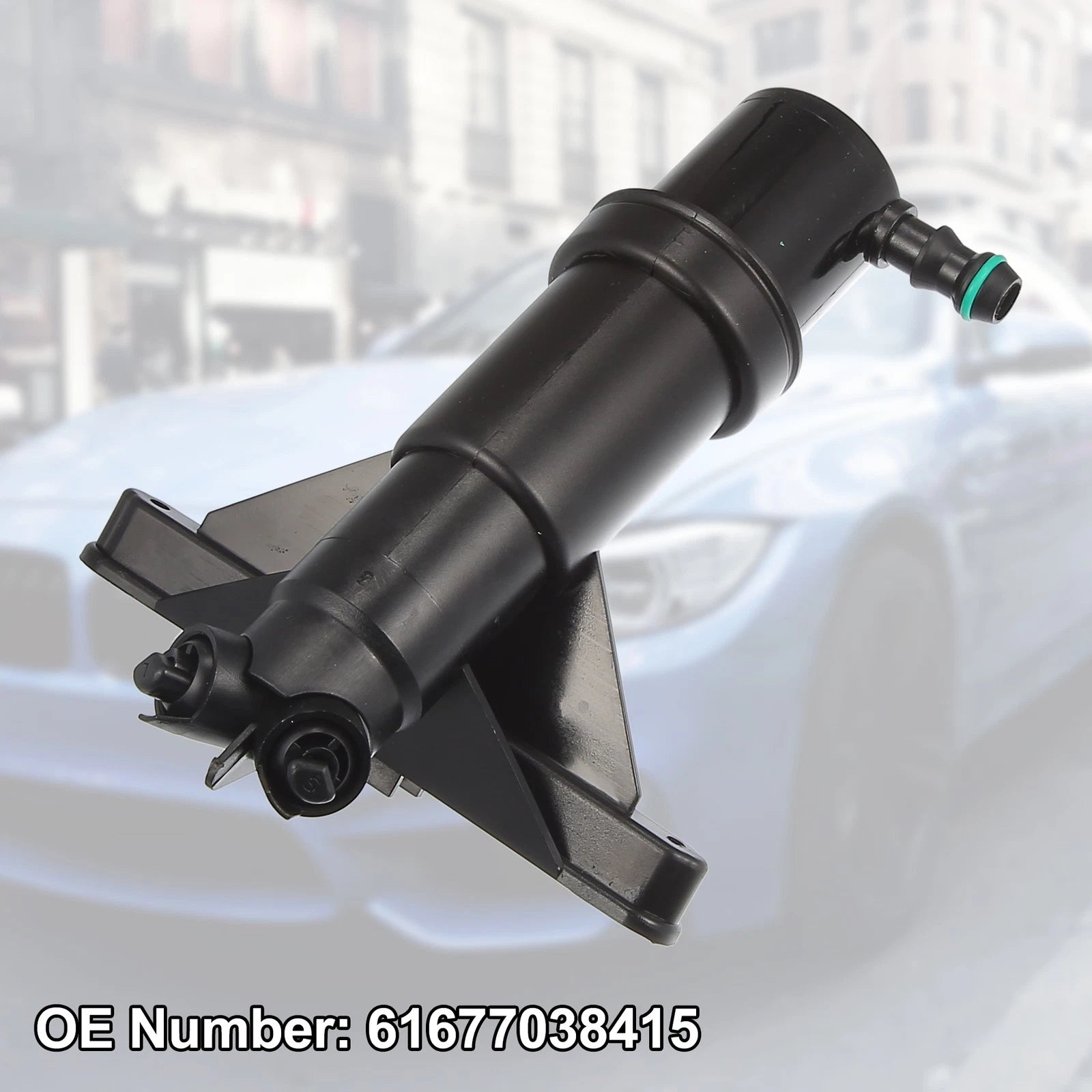 Front Left Headlight Washer Nozzle Jet 61677038415 for BMW 525i (2001–2007)